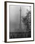 Foggy View of Trafalgar Square-Hans Wild-Framed Photographic Print