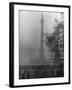 Foggy View of Trafalgar Square-Hans Wild-Framed Photographic Print