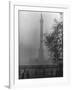 Foggy View of Trafalgar Square-Hans Wild-Framed Photographic Print