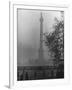 Foggy View of Trafalgar Square-Hans Wild-Framed Photographic Print