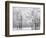 Foggy winter day at Bear Lake-Scott T. Smith-Framed Premium Photographic Print