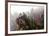 Foggy Zhangjiajie-JasonYU-Framed Photographic Print