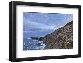 Fogher Cliffs, Valentia Island, County Kerry, Munster, Republic of Ireland, Europe-Carsten Krieger-Framed Photographic Print