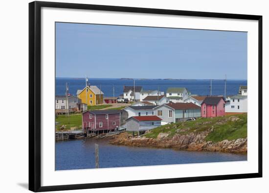 Fogo Island, Newfoundland, Canada-Greg Johnston-Framed Photographic Print