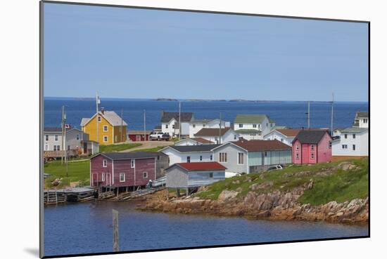 Fogo Island, Newfoundland, Canada-Greg Johnston-Mounted Photographic Print