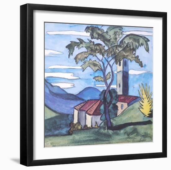 Fohn, c.1924-Hermann Hesse-Framed Art Print