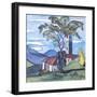 Fohn, c.1924-Hermann Hesse-Framed Art Print