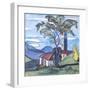 Fohn, c.1924-Hermann Hesse-Framed Art Print