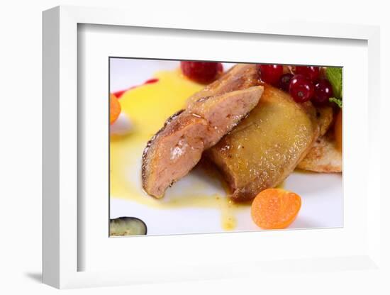 Foie Gras with Toast and Apricot-svetavo-Framed Photographic Print