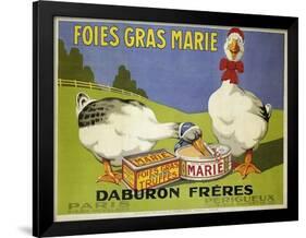 Foiesgrasmarie-null-Framed Giclee Print