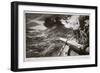 Foiled! a Destroyer Flotilla Caught by Searchlights When on the Point of Success-null-Framed Giclee Print