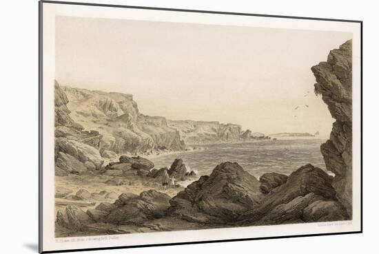 Foilhummerum Bay Valentia Western Ireland the European Terminal of the Cable-Robert Dudley-Mounted Art Print