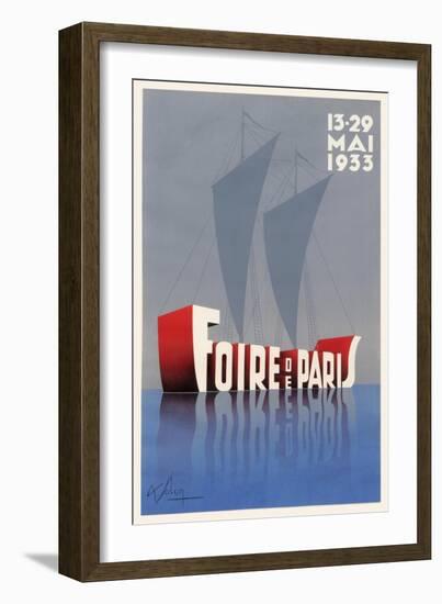 Foire De Paris-Vintage Apple Collection-Framed Giclee Print
