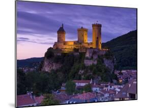 Foix Castle, Foix, Ariege, Midi-Pyrenees, France-Doug Pearson-Mounted Photographic Print