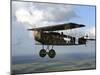 Fokker D.VII World War I Replica Fighter in the Air-Stocktrek Images-Mounted Photographic Print