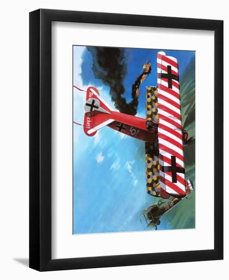 Fokker D Vii-Wilf Hardy-Framed Premium Giclee Print