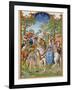 Fol 5V the Month of May: Festival of the Trees, from the 'Breviarium Grimani', C.1515-Flemish School-Framed Giclee Print