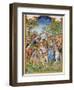 Fol 5V the Month of May: Festival of the Trees, from the 'Breviarium Grimani', C.1515-Flemish School-Framed Giclee Print