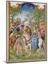 Fol 5V the Month of May: Festival of the Trees, from the 'Breviarium Grimani', C.1515-Flemish School-Mounted Giclee Print