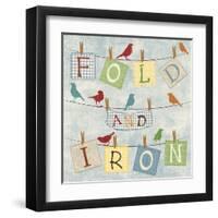 Fold and Iron-Piper Ballantyne-Framed Art Print