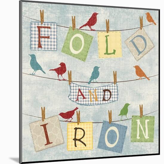 Fold and Iron-Piper Ballantyne-Mounted Art Print