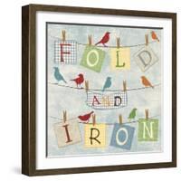 Fold and Iron-Piper Ballantyne-Framed Art Print