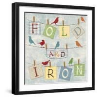 Fold and Iron-Piper Ballantyne-Framed Art Print