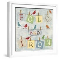 Fold and Iron-Piper Ballantyne-Framed Art Print