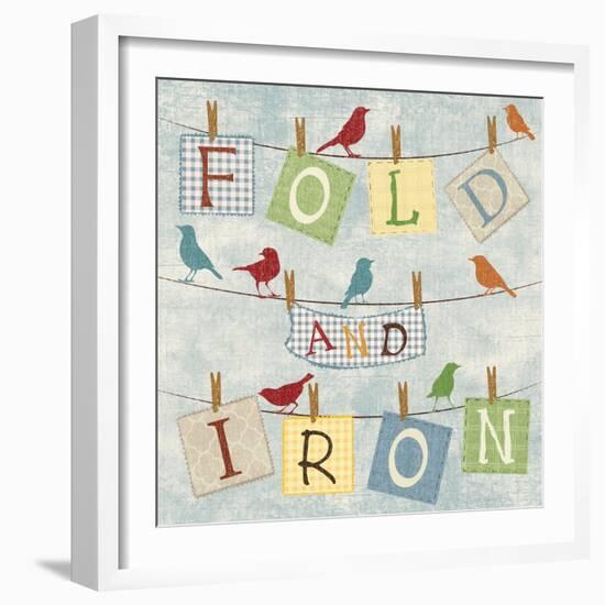 Fold and Iron-Piper Ballantyne-Framed Art Print