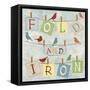 Fold and Iron-Piper Ballantyne-Framed Stretched Canvas