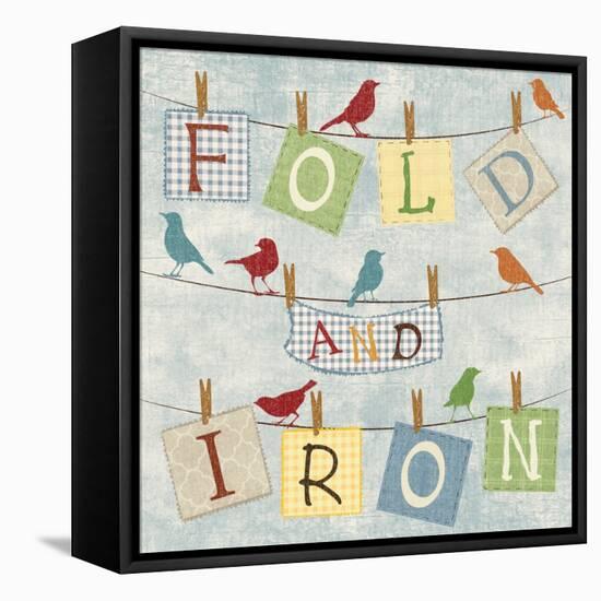 Fold and Iron-Piper Ballantyne-Framed Stretched Canvas