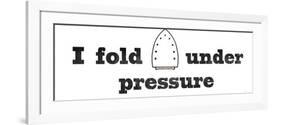 Fold Under Pressure-Sue Schlabach-Framed Art Print