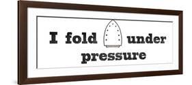 Fold Under Pressure-Sue Schlabach-Framed Art Print
