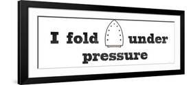 Fold Under Pressure-Sue Schlabach-Framed Art Print