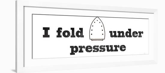 Fold Under Pressure-Sue Schlabach-Framed Premium Giclee Print