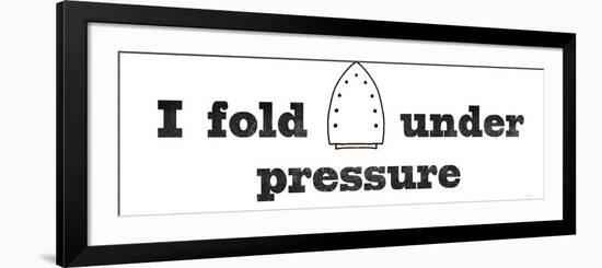 Fold Under Pressure-Sue Schlabach-Framed Premium Giclee Print