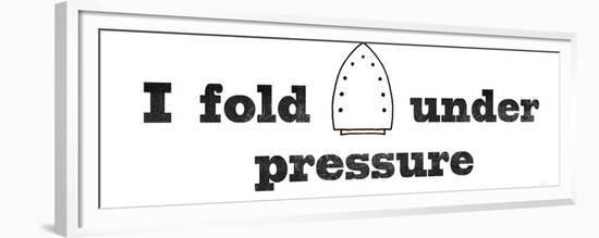 Fold Under Pressure-Sue Schlabach-Framed Premium Giclee Print