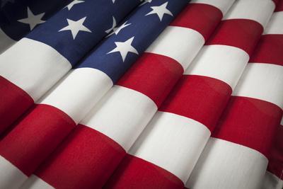 Folded American Flag Abstract.' Photographic Print - Andy Dean Photography  | AllPosters.com