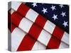 Folded American Flag-Joseph Sohm-Stretched Canvas