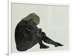 Folded Figure II-Melissa Wang-Framed Art Print