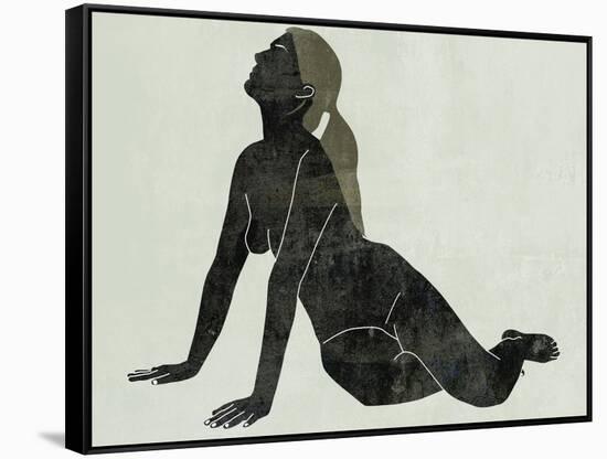 Folded Figure IV-Melissa Wang-Framed Stretched Canvas