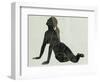 Folded Figure IV-Melissa Wang-Framed Art Print