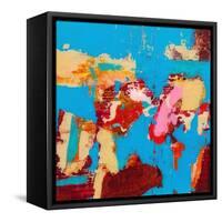 Folded Sunset I-Tracy Lynn Pristas-Framed Stretched Canvas