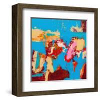 Folded Sunset I-Tracy Lynn Pristas-Framed Art Print