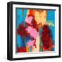 Folded Sunset II-Tracy Lynn Pristas-Framed Art Print