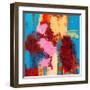 Folded Sunset II-Tracy Lynn Pristas-Framed Art Print