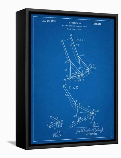 Folding Beach Chair Patent-null-Framed Stretched Canvas