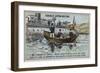 Folding Berthon Boat-null-Framed Giclee Print