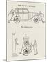 Folding Car-William Heath Robinson-Mounted Art Print