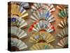 Folding Fan, Kyoto, Japan-Shin Terada-Stretched Canvas